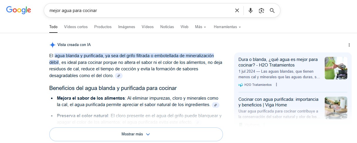 resultados mejor agua para cocinar 25 sep 2025 resultados de la búsqueda para mejor agua para cocinar